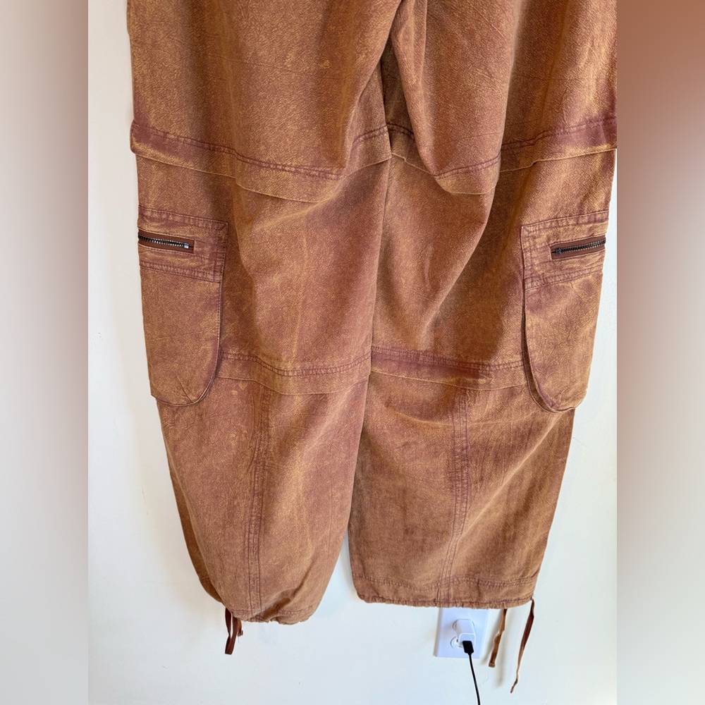Oli & Hali Rust Orange Cargo Pants *NEW WITHOUT TAGS* - Picture 11 of 15